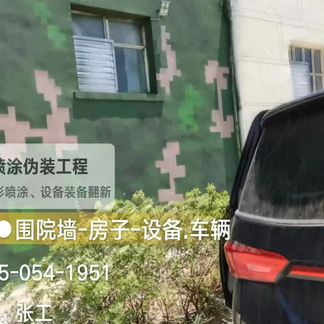 淄博数码迷彩漆施工